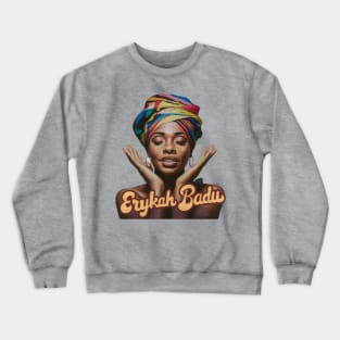 Erykah Badu | Now Breathe Like It Crewneck Sweatshirt
